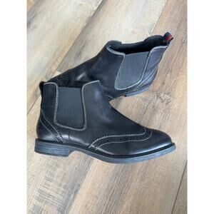 Hush Puppies Women's Leather Bailey Chelsea Ankle Boot